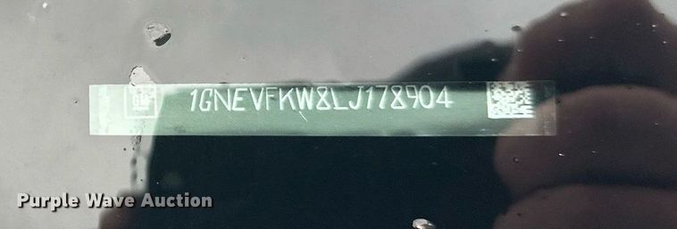 image for item EL0039 2020 Chevrolet Traverse SUV