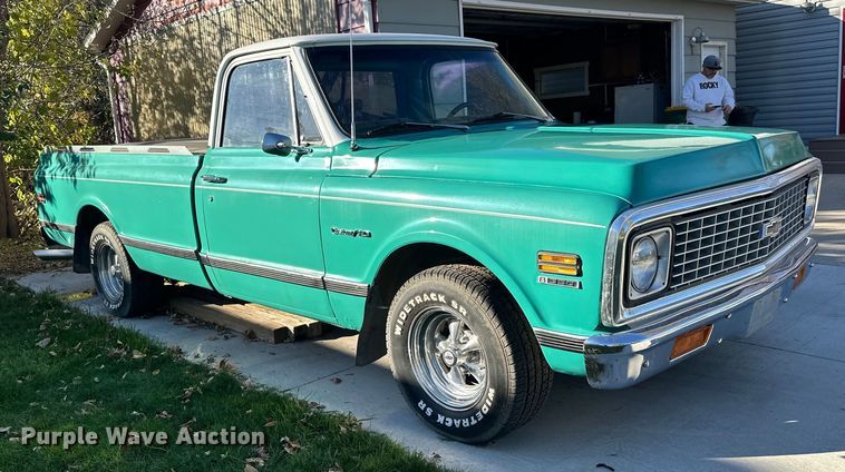 image for item EL0070 1972 Chevrolet C10 pickup truck