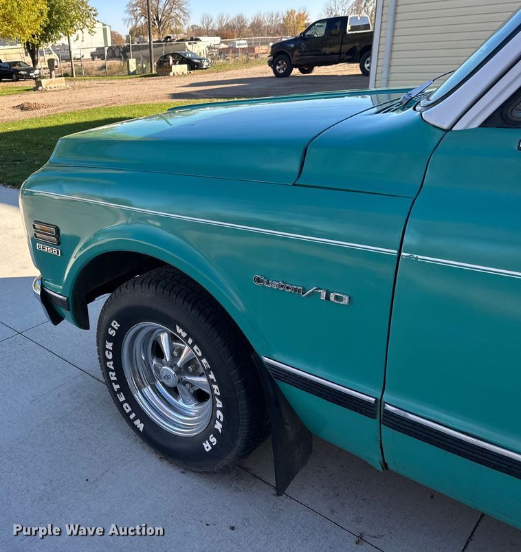 image for item EL0070 1972 Chevrolet C10 pickup truck