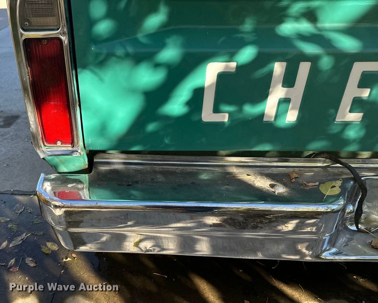 image for item EL0070 1972 Chevrolet C10 pickup truck