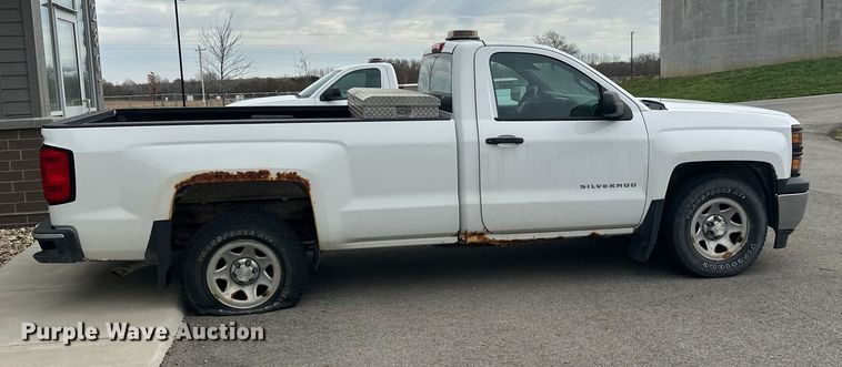 image for item EL0072 2014 Chevrolet Silverado 1500 pickup truck