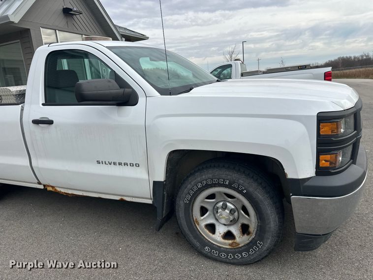 image for item EL0072 2014 Chevrolet Silverado 1500 pickup truck
