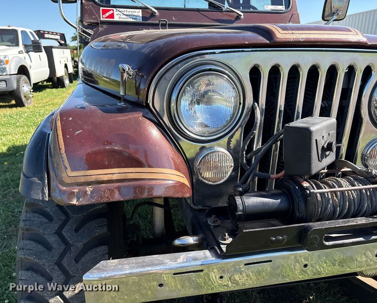 image for item EL2085 1980 Jeep CJ5 SUV