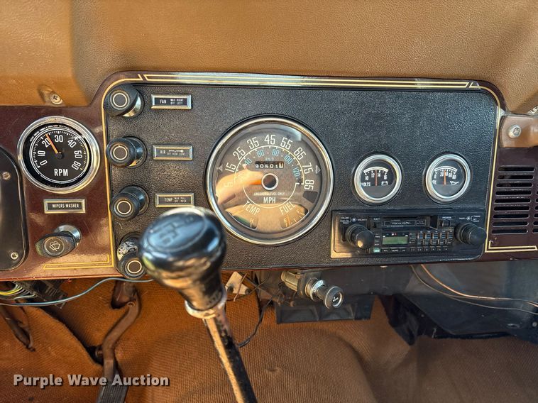 image for item EL2085 1980 Jeep CJ5 SUV