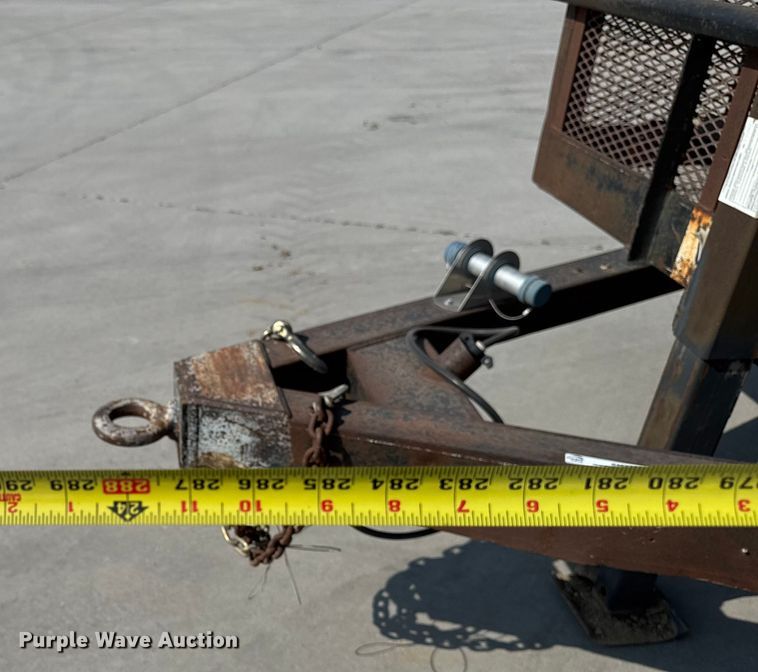 image for item EM2350 1998 Starlite Trailers 82-H18+26CR equipment trailer