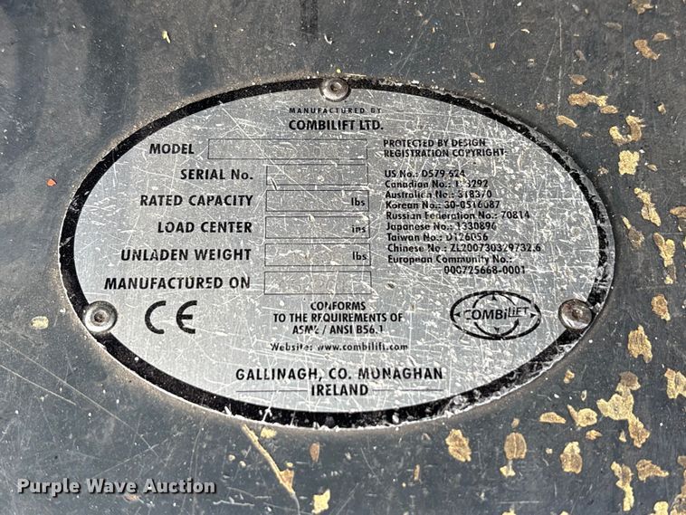 image for item EM6107 2018 CombiLift CB8000  forklift