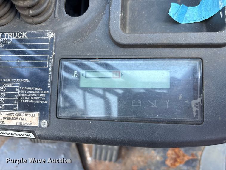 image for item EM6110 2018 Toyota 8FG40U forklift