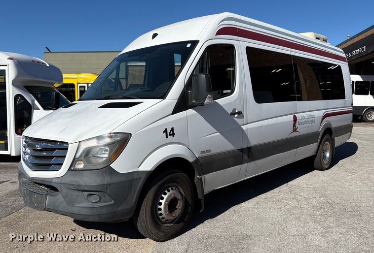 image for item EM6118 2014 Freightliner Sprinter shuttle bus