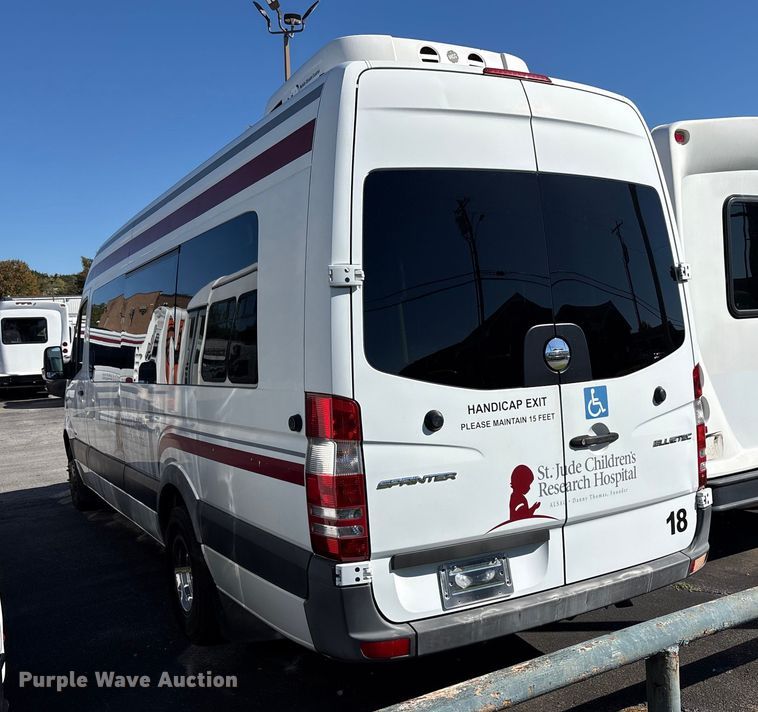 image for item EM6119 2015 Freightliner Sprinter shuttle bus