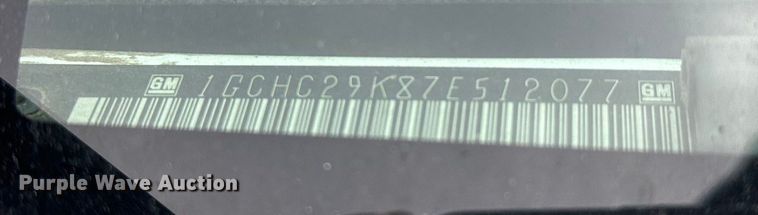 image for item EM8410 2007 Chevrolet Silverado 2500HD Ext. Cab pickup truck