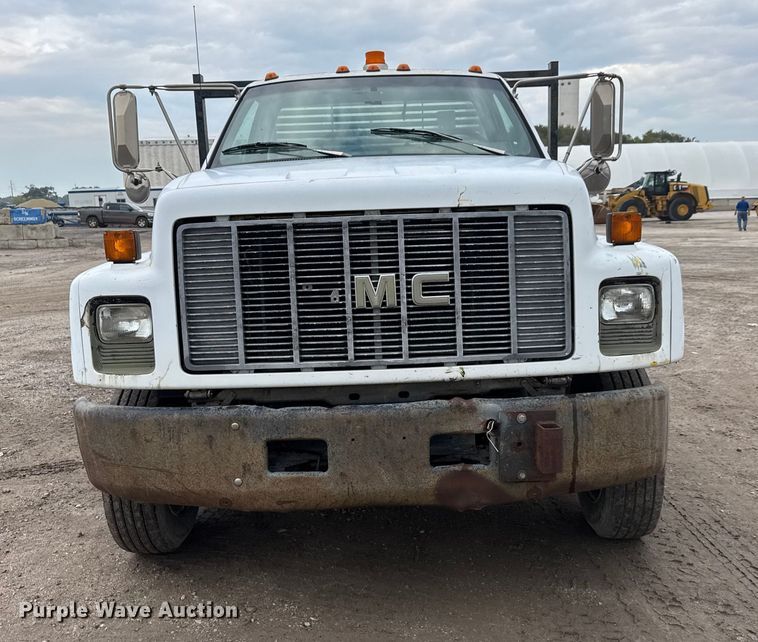 image for item EM8411 1995 GMC Top Kick flatbed truck