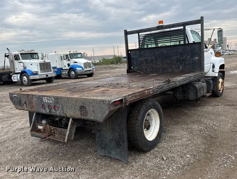 image for item EM8411 1995 GMC Top Kick flatbed truck