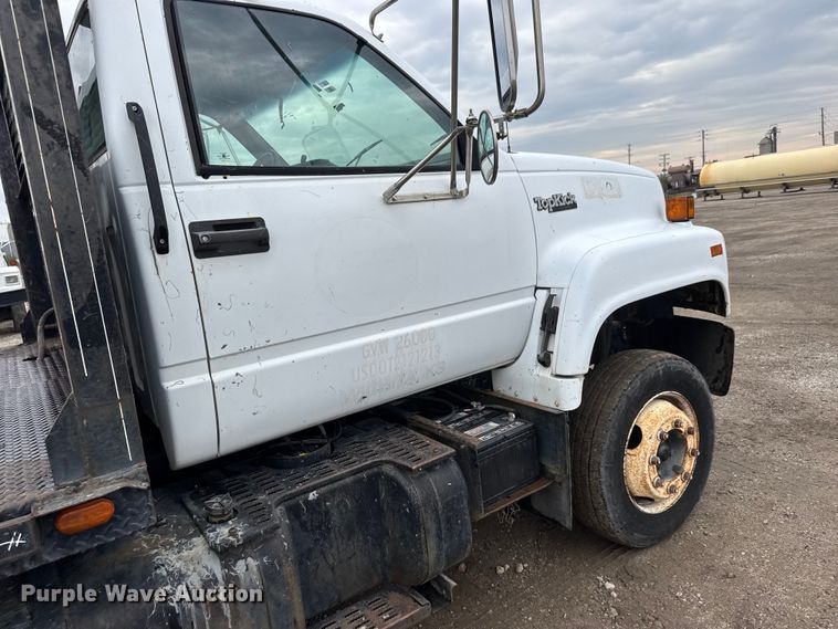 image for item EM8411 1995 GMC Top Kick flatbed truck