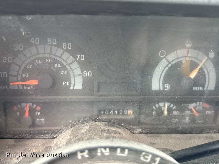 image for item EM8411 1995 GMC Top Kick flatbed truck