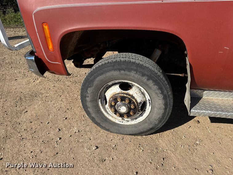 image for item EM8439 1980 Chevrolet K30 Scottsdale Trailering Special Crew Cab pickup truck