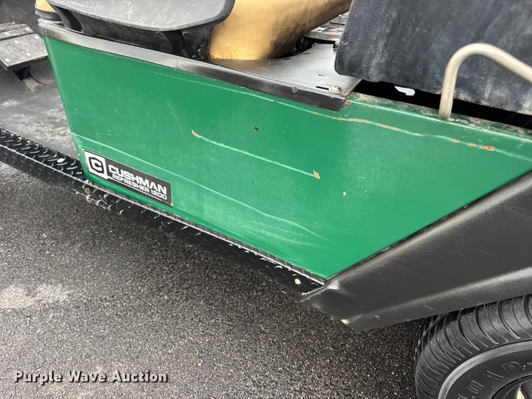 image for item EN0528 2012 Cushman Refresher 1200 utility vehicle