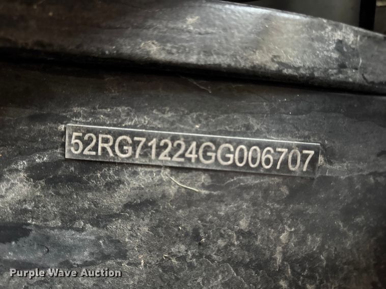 image for item EN0529 2016 Star EV golf cart