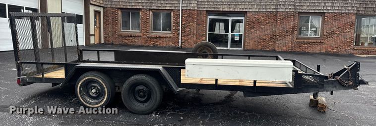 image for item EN0530 1995 Scotts Custom Trailers utility trailer