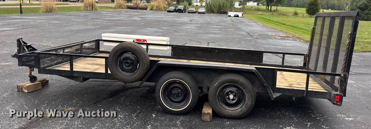 image for item EN0530 1995 Scotts Custom Trailers utility trailer