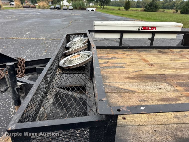 image for item EN0530 1995 Scotts Custom Trailers utility trailer