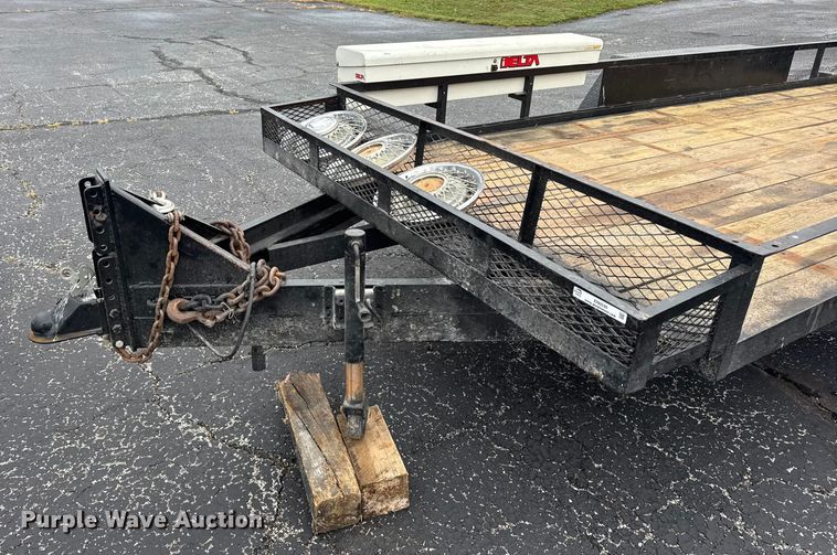 image for item EN0530 1995 Scotts Custom Trailers utility trailer