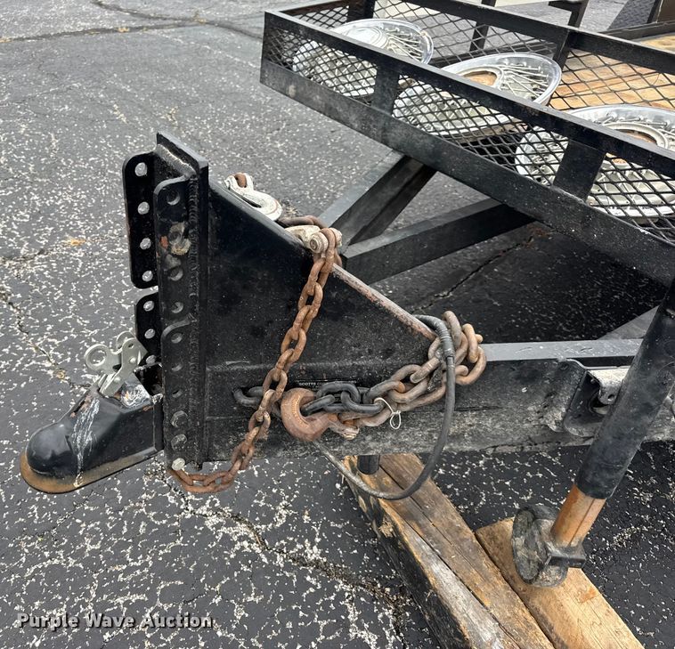 image for item EN0530 1995 Scotts Custom Trailers utility trailer