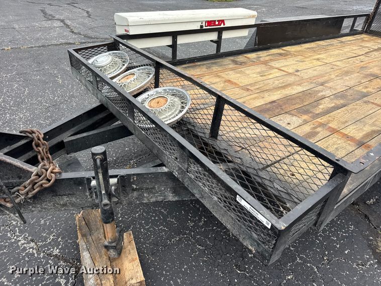 image for item EN0530 1995 Scotts Custom Trailers utility trailer