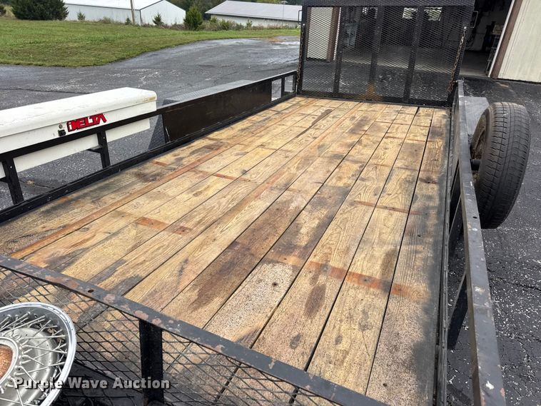 image for item EN0530 1995 Scotts Custom Trailers utility trailer