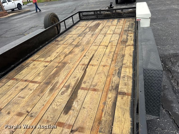 image for item EN0530 1995 Scotts Custom Trailers utility trailer