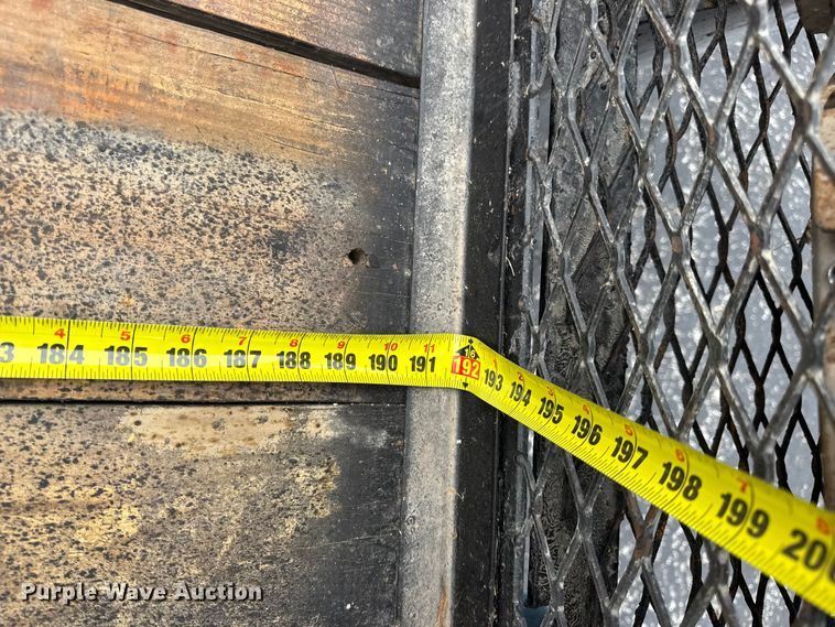 image for item EN0530 1995 Scotts Custom Trailers utility trailer