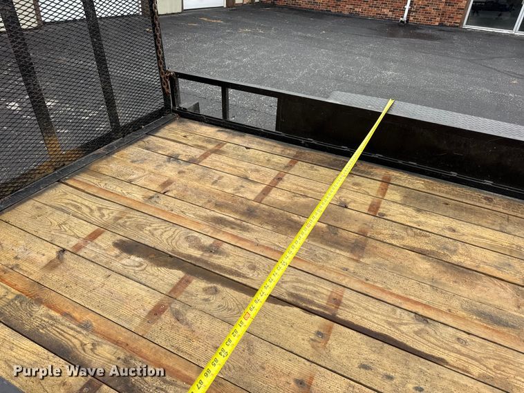 image for item EN0530 1995 Scotts Custom Trailers utility trailer