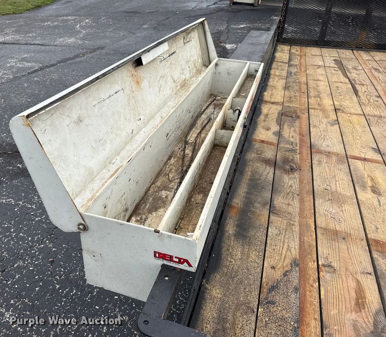 image for item EN0530 1995 Scotts Custom Trailers utility trailer