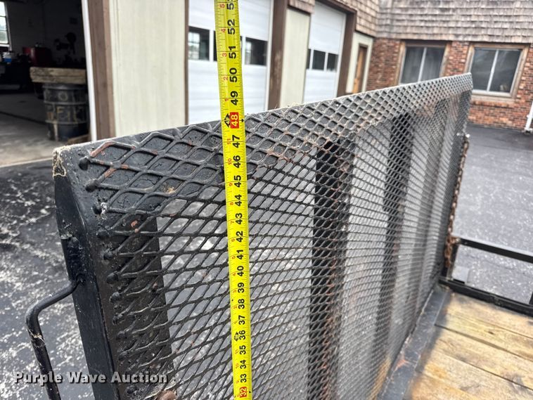 image for item EN0530 1995 Scotts Custom Trailers utility trailer