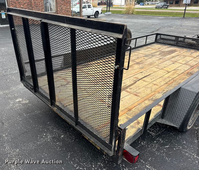 image for item EN0530 1995 Scotts Custom Trailers utility trailer