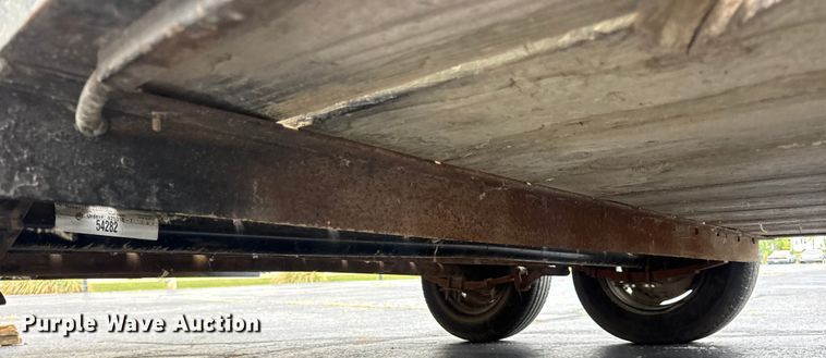 image for item EN0530 1995 Scotts Custom Trailers utility trailer