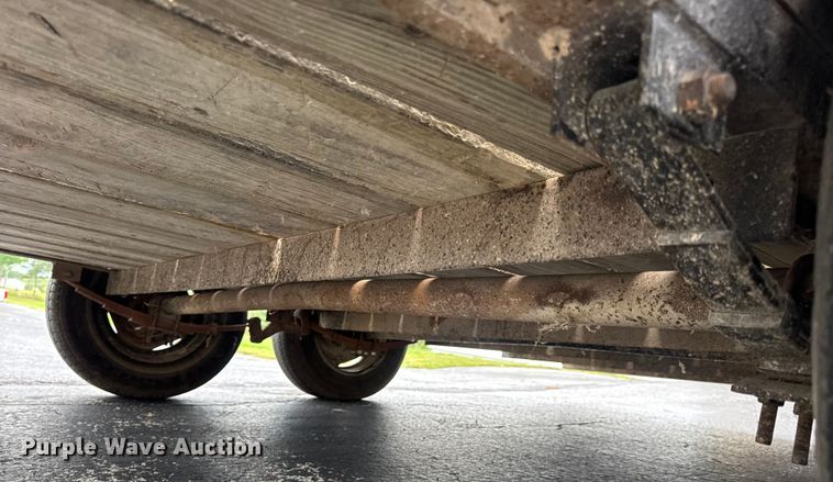 image for item EN0530 1995 Scotts Custom Trailers utility trailer