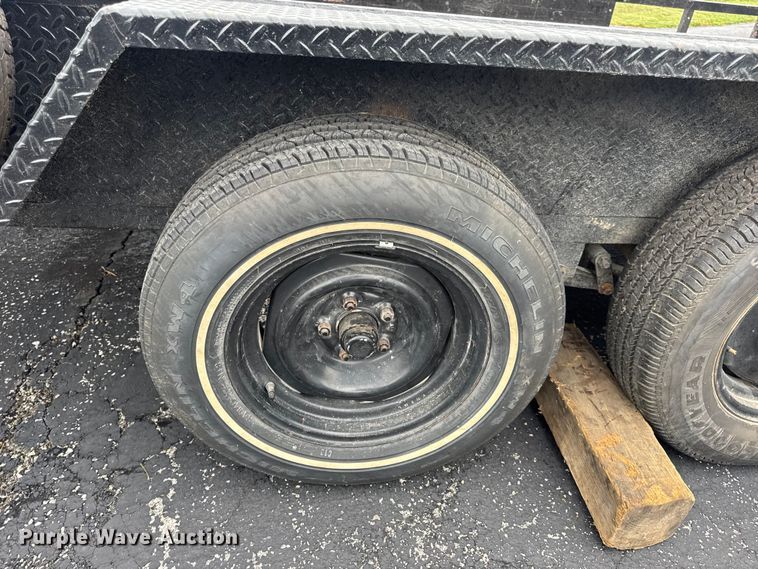 image for item EN0530 1995 Scotts Custom Trailers utility trailer