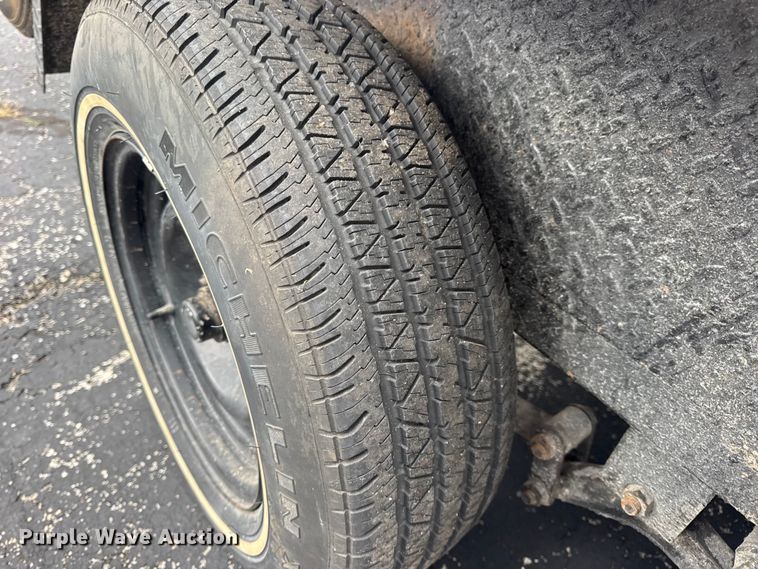 image for item EN0530 1995 Scotts Custom Trailers utility trailer