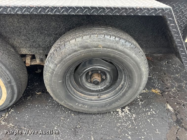 image for item EN0530 1995 Scotts Custom Trailers utility trailer