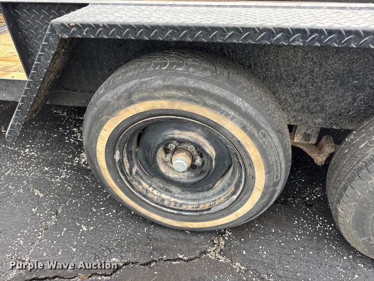 image for item EN0530 1995 Scotts Custom Trailers utility trailer