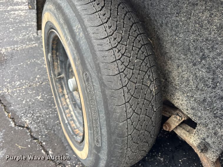 image for item EN0530 1995 Scotts Custom Trailers utility trailer