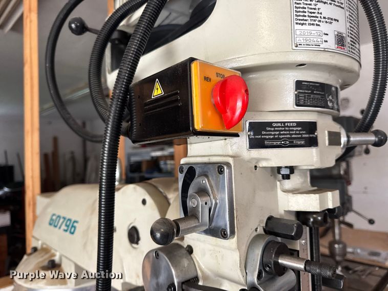 image for item EN0541 2019 Grizzly G0796 milling machine