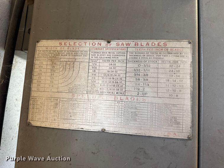 image for item EN0544 Grob band saw