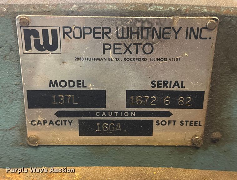 image for item EN0545 Pexto 137L metal shear