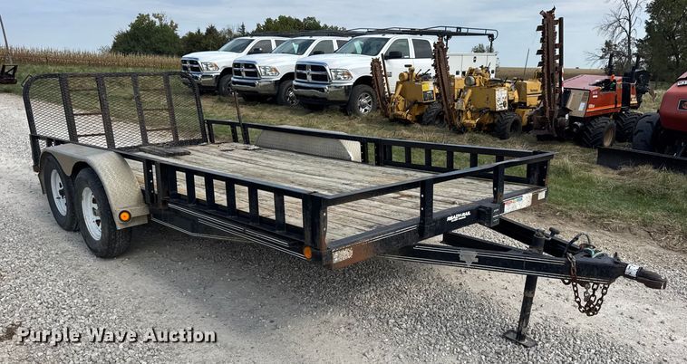 image for item EN0554 2018 PJ Trailers utility trailer