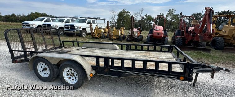 image for item EN0554 2018 PJ Trailers utility trailer