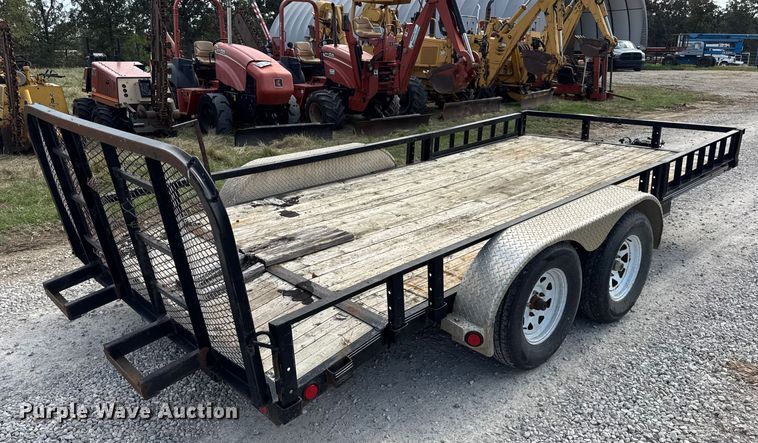 image for item EN0554 2018 PJ Trailers utility trailer