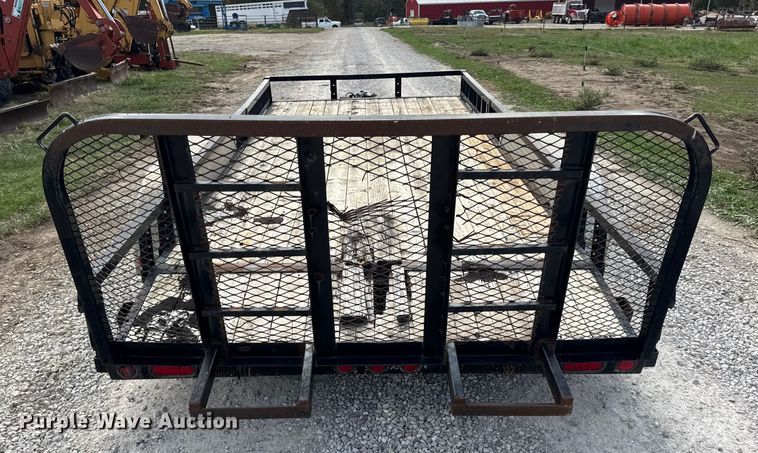 image for item EN0554 2018 PJ Trailers utility trailer