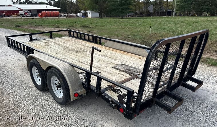 image for item EN0554 2018 PJ Trailers utility trailer