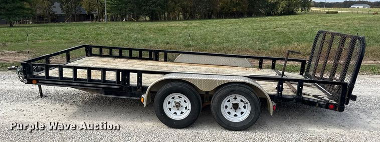image for item EN0554 2018 PJ Trailers utility trailer